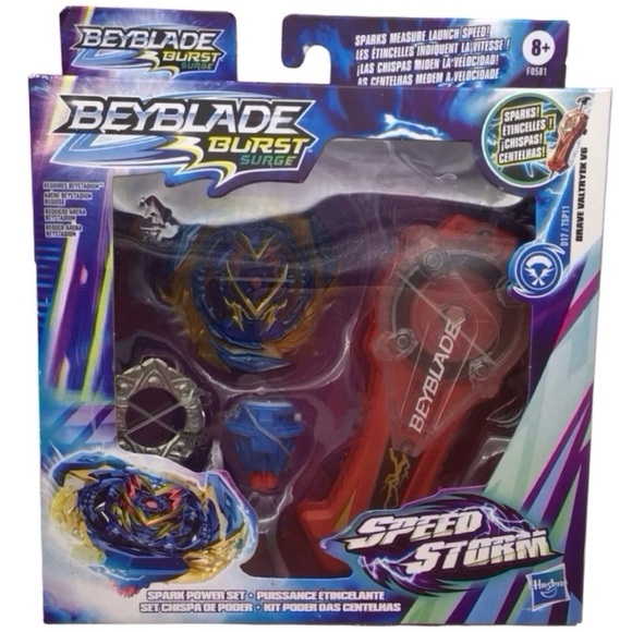Hasbro Brave Valtryek V6 Burst Surge Speedstorm Beyblade Set - Picture 4 of 5